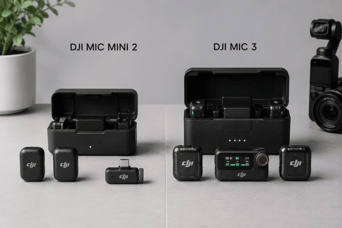 DJI Mic Mini 2 Vs DJI Mic 3: ¿Cuál Es Mejor Para Creadores En México? - DJI Shop