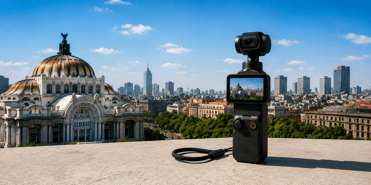DJI Osmo Pocket 4 en México: la nueva cámara compacta para creadores profesionales - DJI Shop