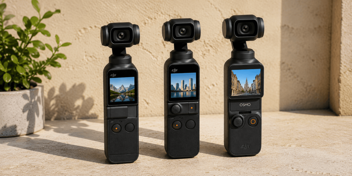 Osmo Pocket: evolución, comparativa y guía para elegir la mejor cámara DJI en México - DJI Shop