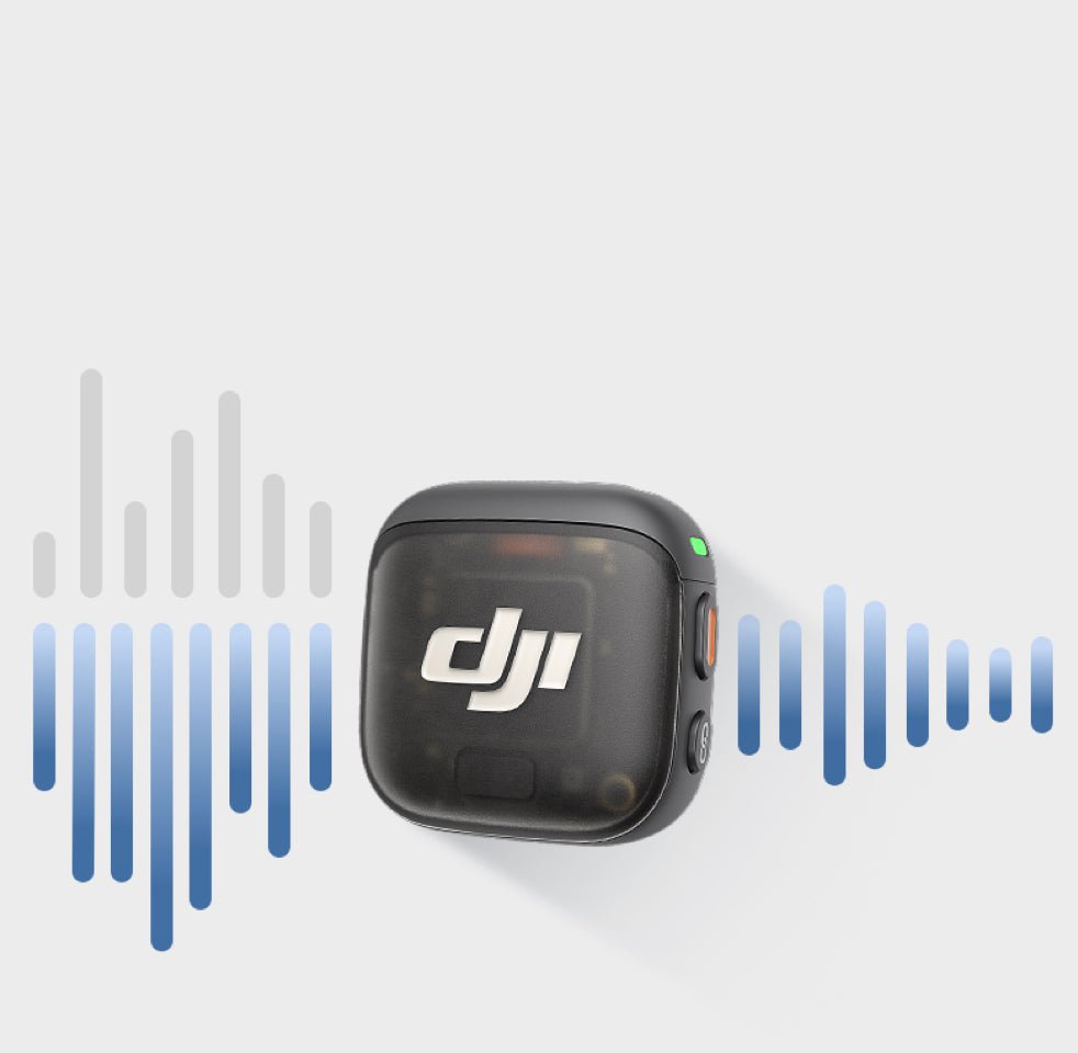 Transmisor DJI Mic 3 para capturar voz y audio inalámbrico con claridad