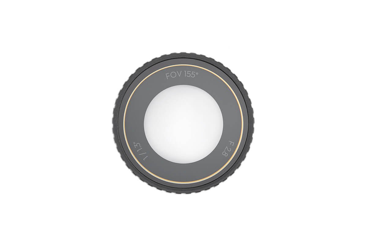 Cubierta de vidrio del objetivo para DJI Osmo Action 4 resistente a manchas y rayones