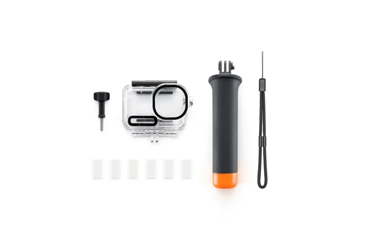 Accesorios de buceo para DJI Osmo Action 6 diseñados para fotografía y video bajo el agua