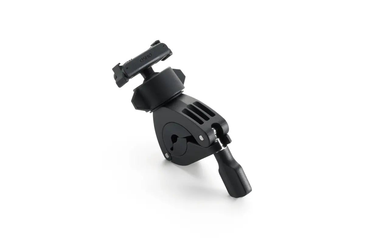 Soporte de manillar DJI Osmo Action con articulación ajustable para orientar la cámara en diferentes ángulos