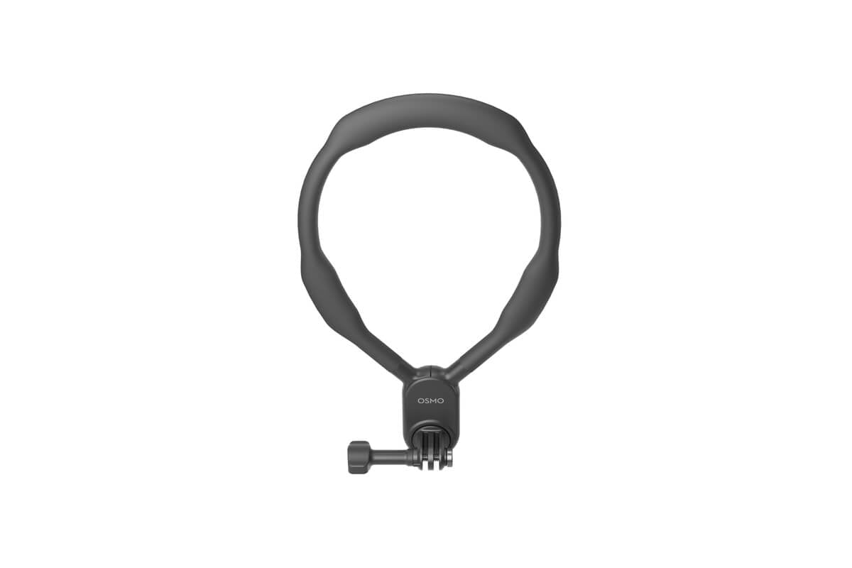 Soporte colgante de cuello para DJI Osmo Action con diseño flexible para grabaciones en primera persona