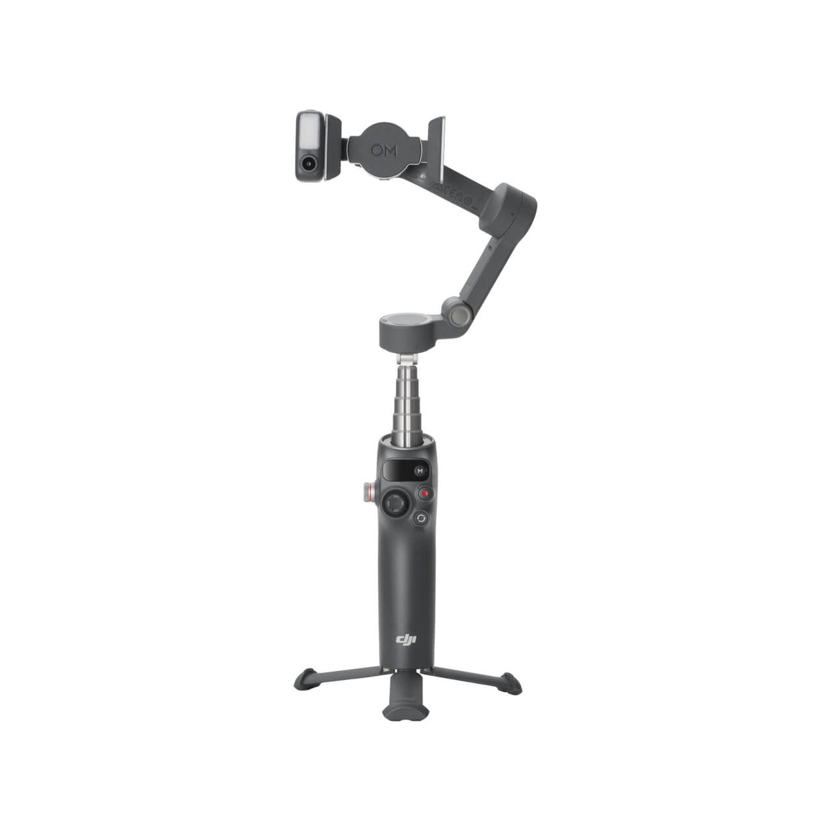 DJI Osmo Mobile 8 con brazo extensible y trípode integrado para selfies, vlogs y videos