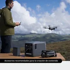 DJI Power 1000 Mini como estación de energía portátil para viajes, camping y actividades al aire libre