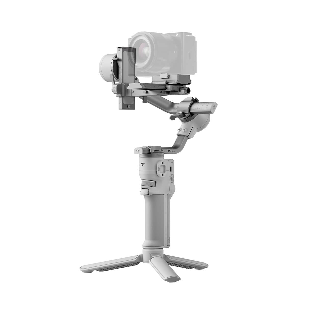 DJI RS 4 Mini con diseño compacto y estabilización para cámaras y smartphones compatibles