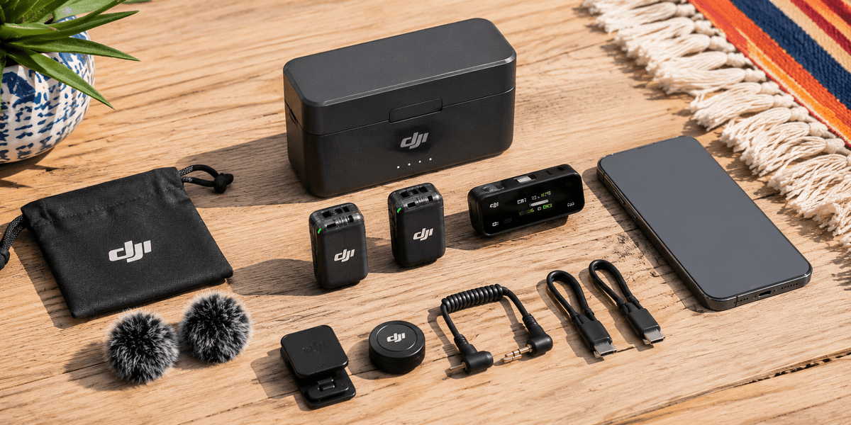 DJI Mic 2: El Micrófono Inalámbrico Que Lleva Tu Audio al Siguiente Nivel en México - DJI Shop