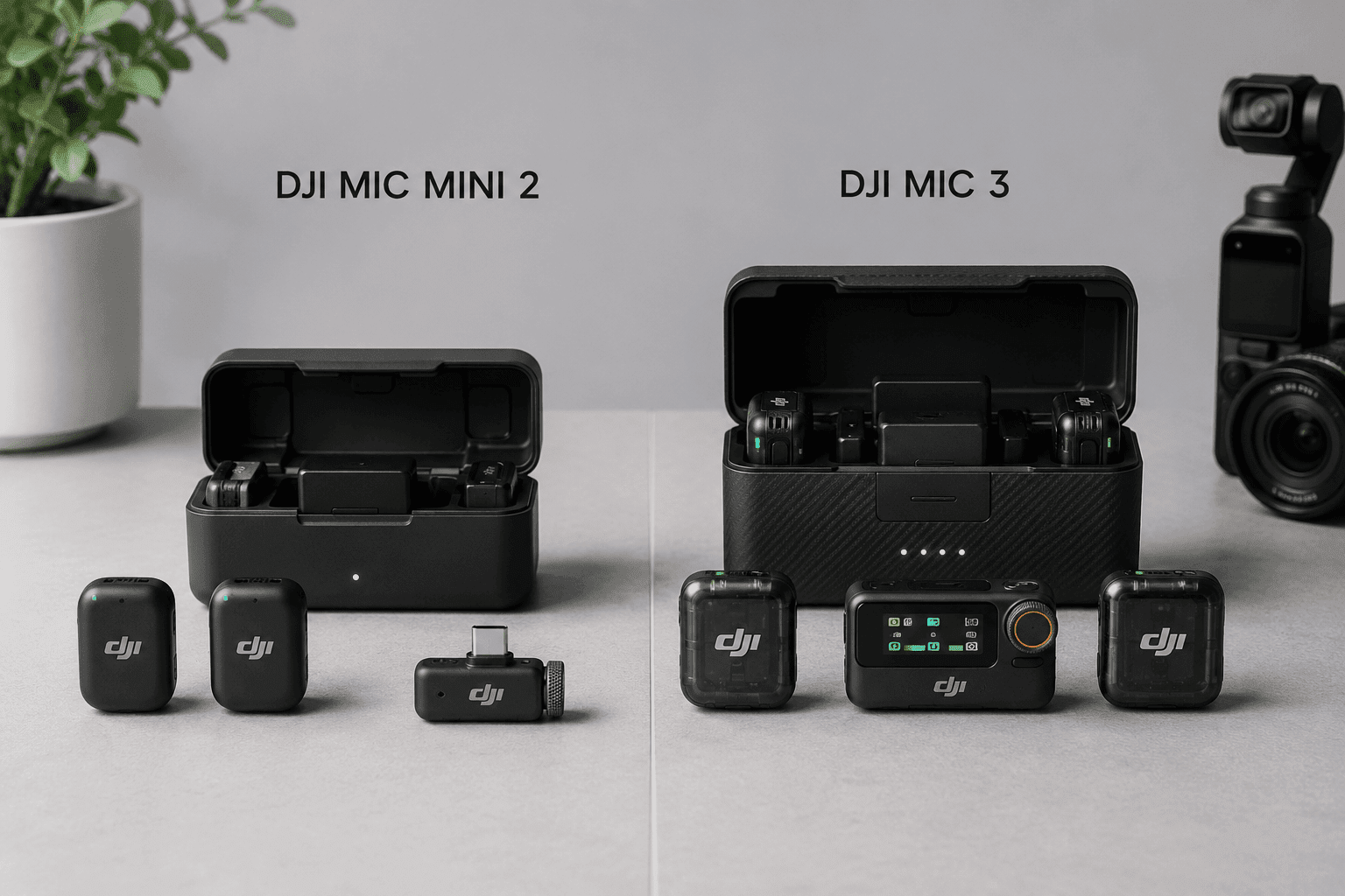 DJI Mic Mini 2 Vs DJI Mic 3: ¿Cuál Es Mejor Para Creadores En México? - DJI Shop