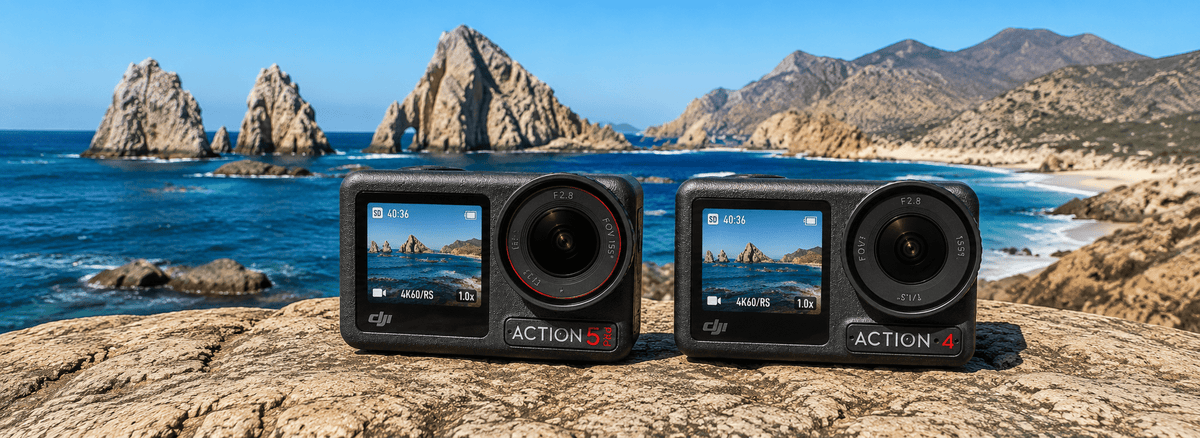 DJI Osmo Action 5 Pro Vs DJI Osmo Action 4: ¿Cuál Es La Mejor Cámara De Acción En México? - DJI Shop