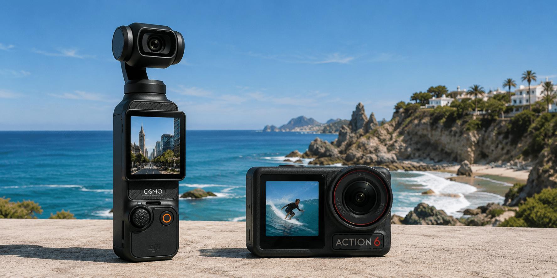 DJI Osmo Pocket 3 Vs DJI Osmo Action 6: ¿Cuál Es Mejor Para Viajar En México? - DJI Shop