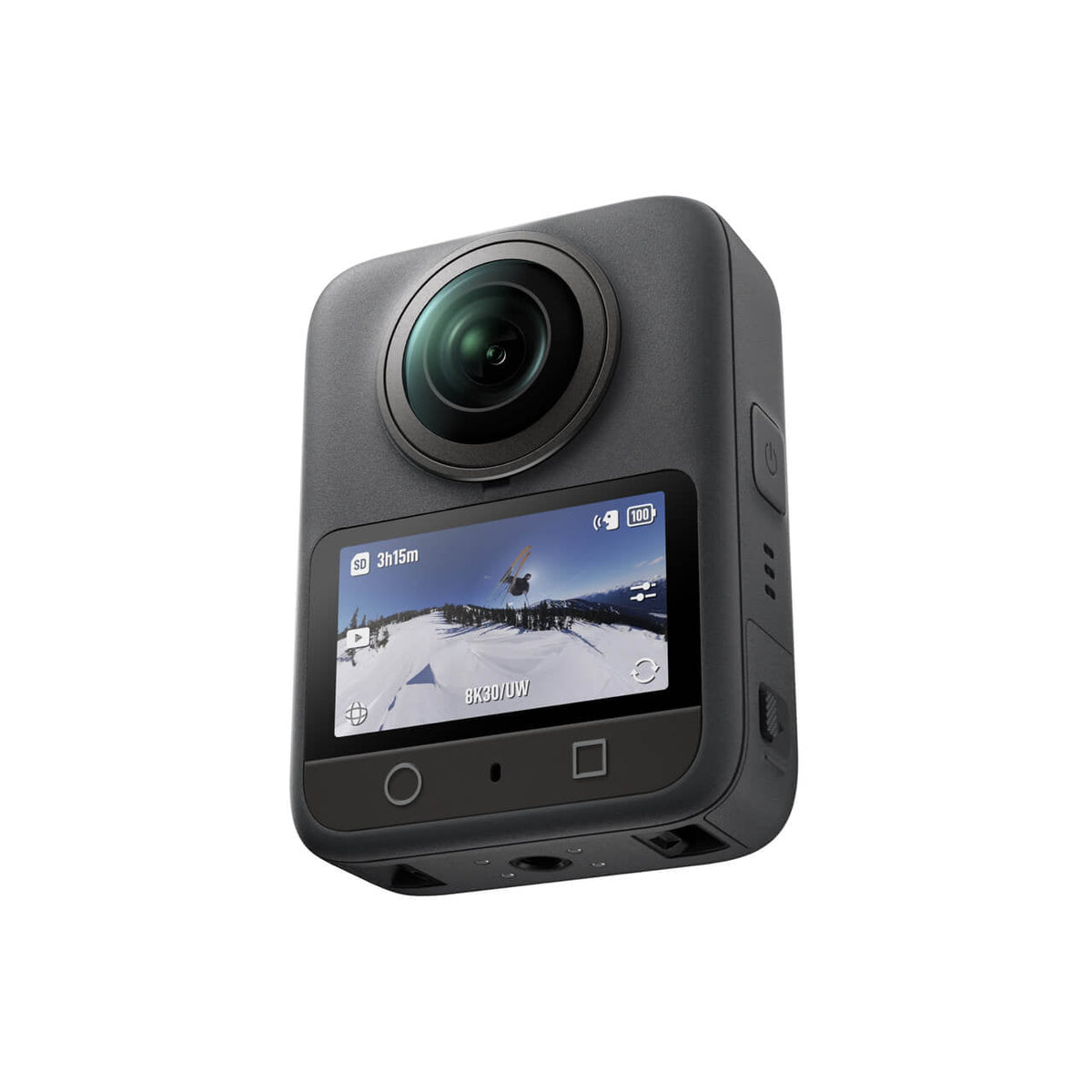 DJI Osmo 360 con diseño compacto para grabar videos inmersivos, viajes y actividades al aire libre