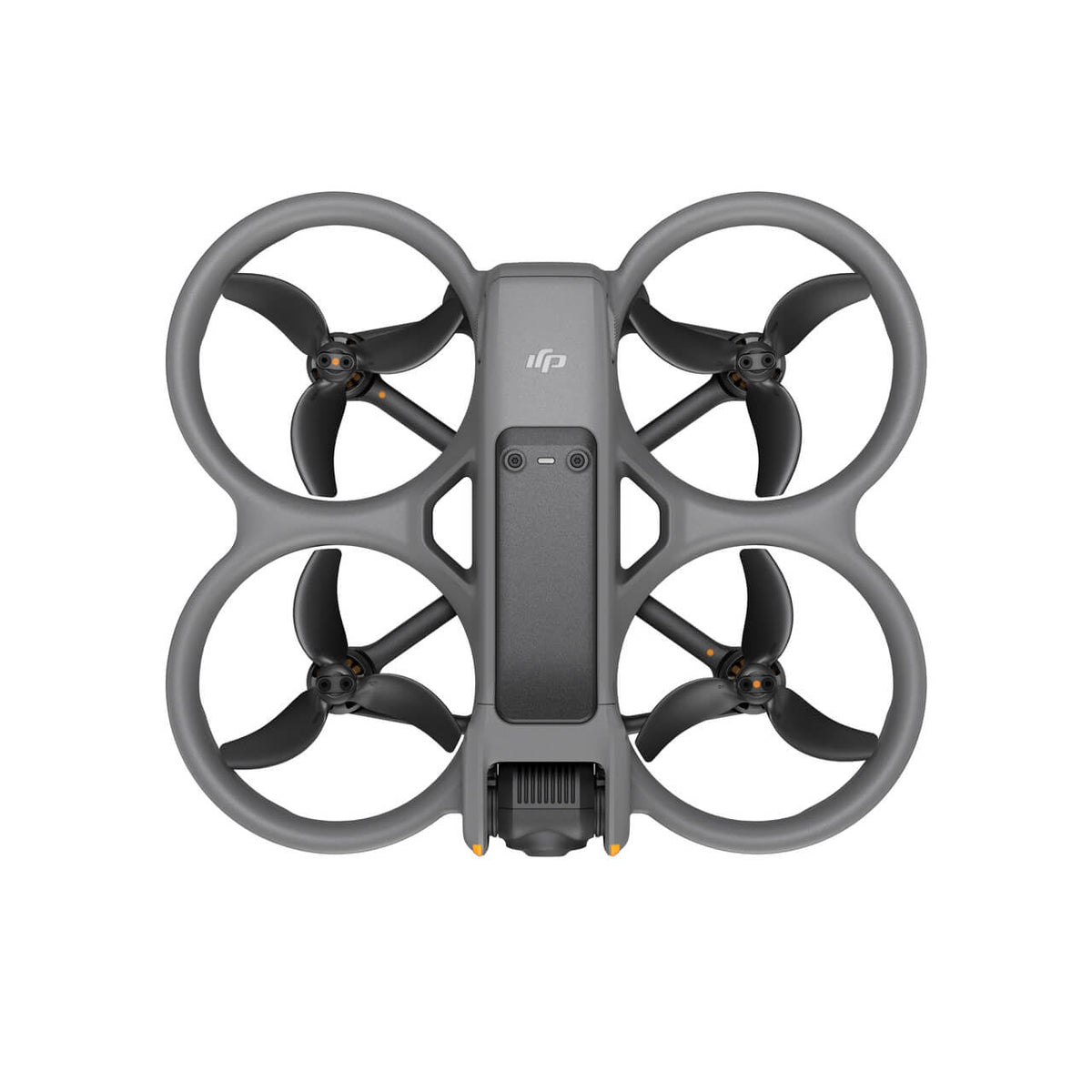 Vista superior del DJI Avata 2 con protectores de hélices integrados