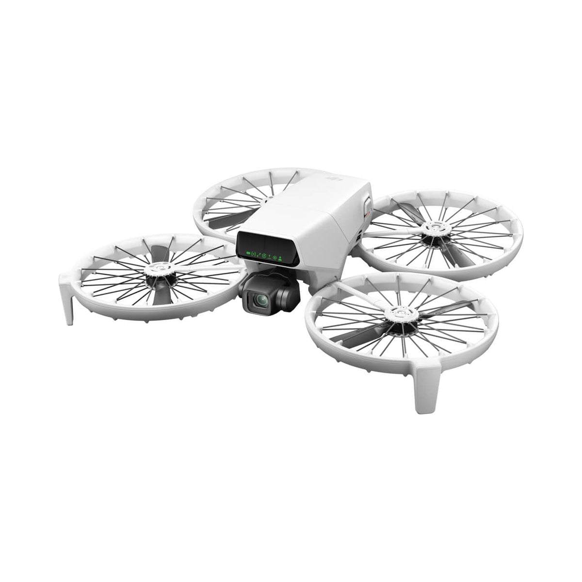 DJI Flip, drone plegable con protectores de hélices para fotografía y video aéreo