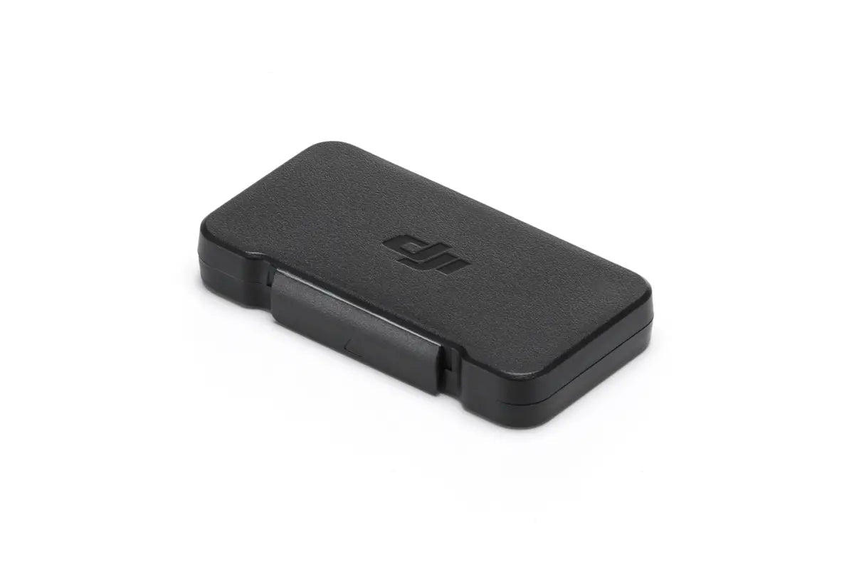 Estuche protector compacto para guardar los filtros ND del DJI Flip durante viajes y sesiones de grabación