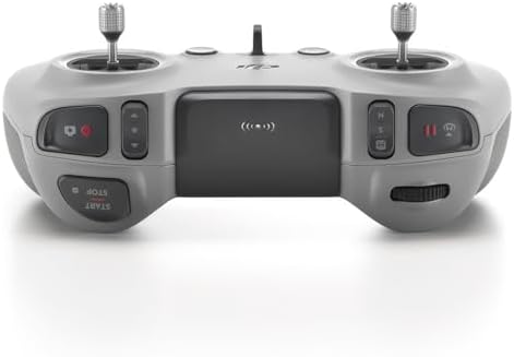 Vista superior del Control remoto 3 DJI FPV con botones y controles para gestionar diferentes funciones de vuelo