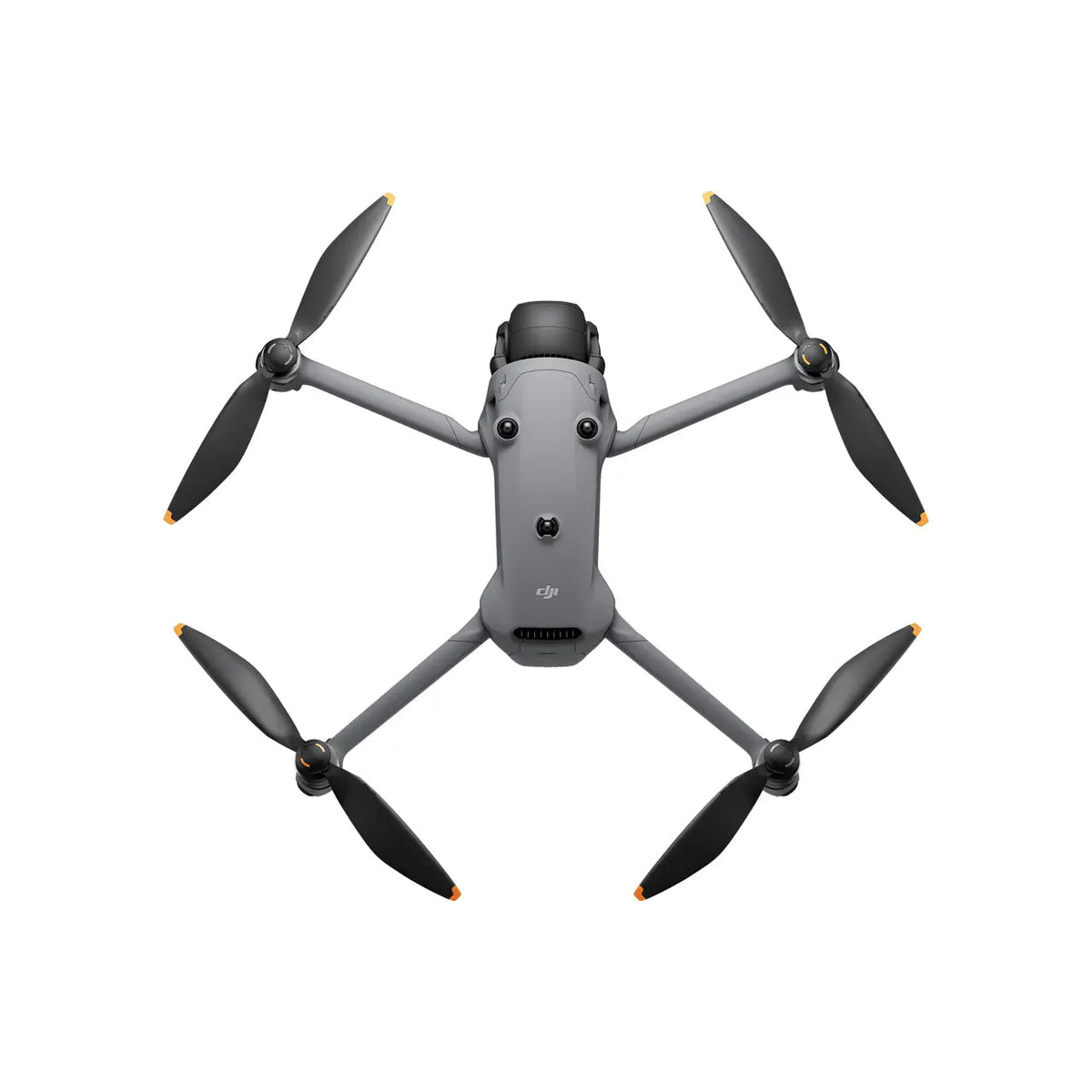 Vista superior del DJI Mavic 4 Pro con diseño plegable para fotografía y video aéreo