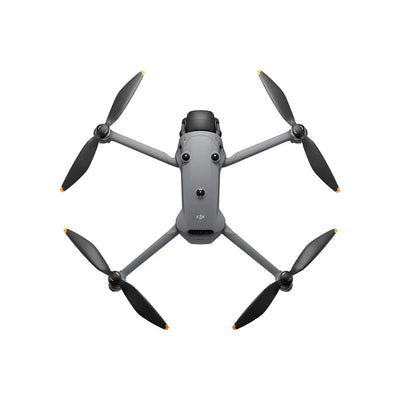 Vista superior del DJI Mavic 4 Pro con diseño plegable para fotografía y video aéreo