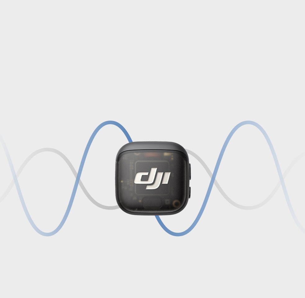 DJI Mic 3 para transmisión y grabación inalámbrica de audio en videos y entrevistas