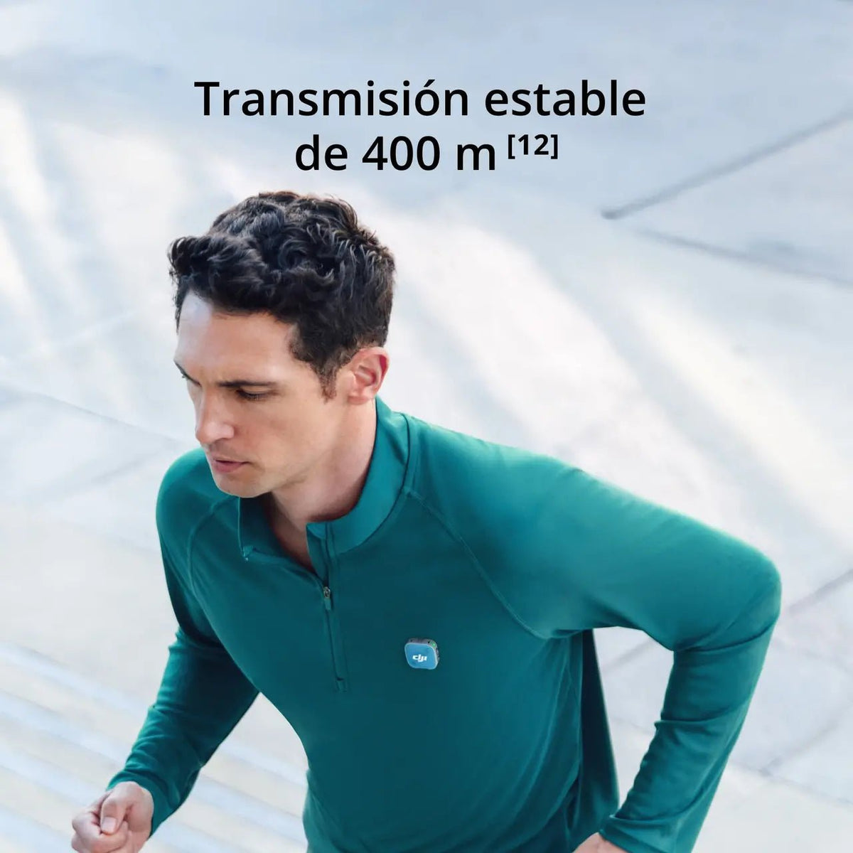 DJI Mic Mini 2 con transmisión inalámbrica estable de hasta 400 m para grabaciones de audio a distancia