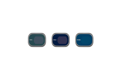 Juego de filtros ND16, ND64 y ND256 para DJI Mini 4 Pro, diseñado para controlar la exposición en condiciones de mucha luz