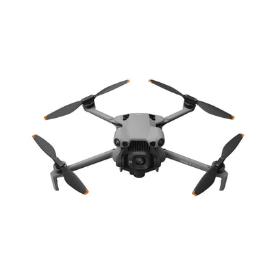 Vista frontal del DJI Mini 5 Pro, drone compacto con cámara para fotografía y video aéreo