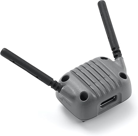 Transceptor digital DJI Neo 2 con antenas para una transmisión de video estable y de baja latencia