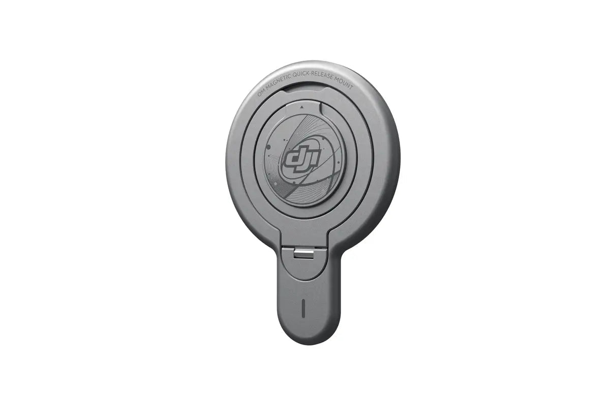 Soporte de liberación rápida DJI OM compatible con MagSafe para montar el iPhone de forma sencilla