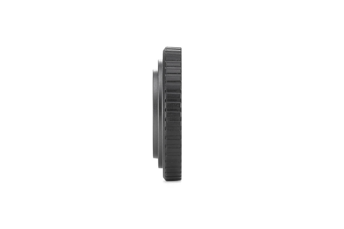 Vista lateral de la cubierta de objetivo de vidrio para DJI Osmo Action 4