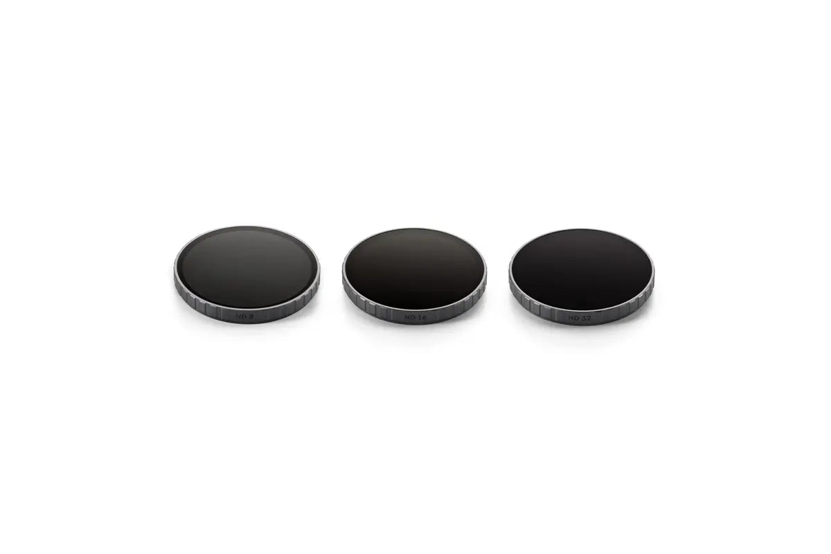Tres filtros ND para DJI Osmo Action 6 para controlar la exposición durante grabaciones al aire libre