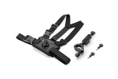 Soporte de pecho y accesorios para ciclismo DJI Osmo Action diseñados para grabar videos POV manos libres