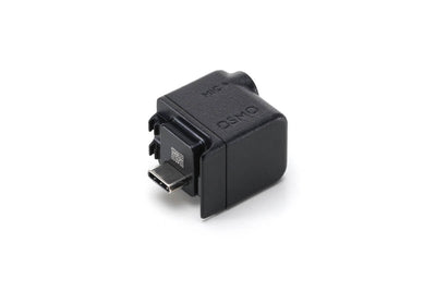 Adaptador de micrófono de 3.5 mm para DJI Osmo Action diseñado para mejorar la grabación de audio