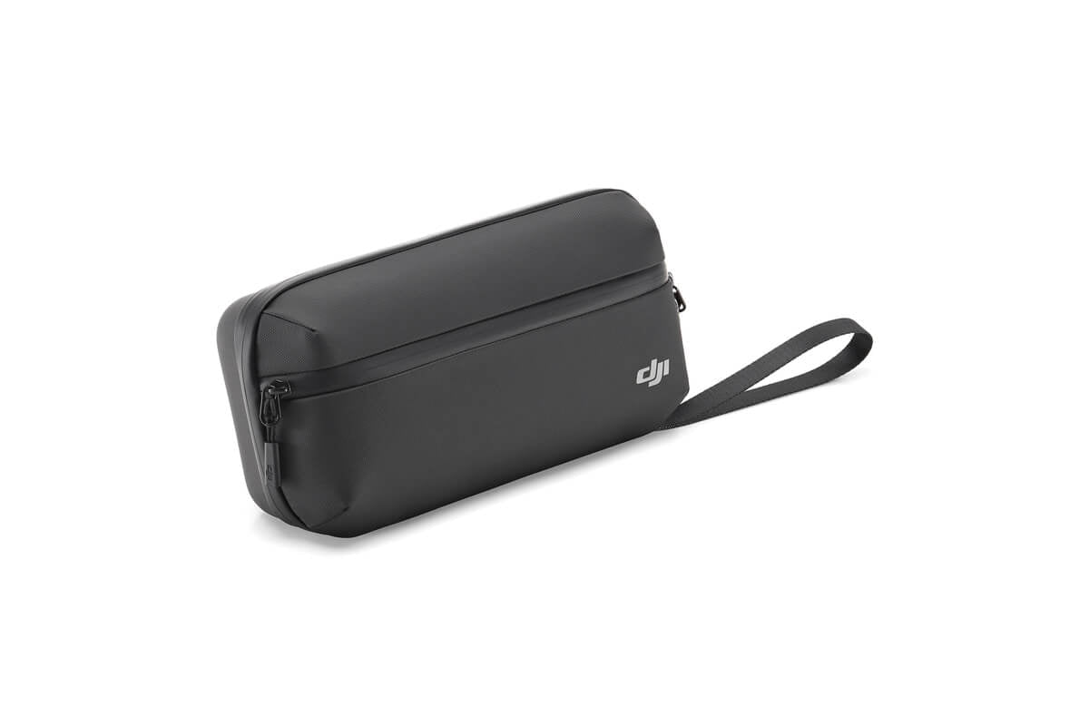 Bolsa de transporte DJI Osmo Action con diseño compacto para llevar equipos de grabación y accesorios