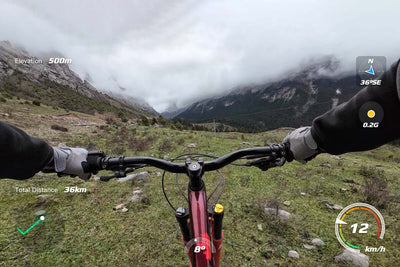 Control remoto con GPS DJI Osmo Action para controlar la cámara durante ciclismo y actividades al aire libre