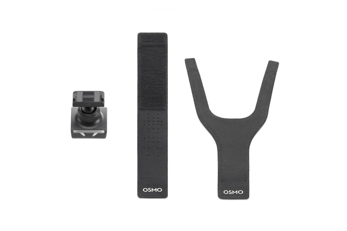 Correa para la muñeca DJI Osmo Action con accesorios de montaje para capturar tomas POV