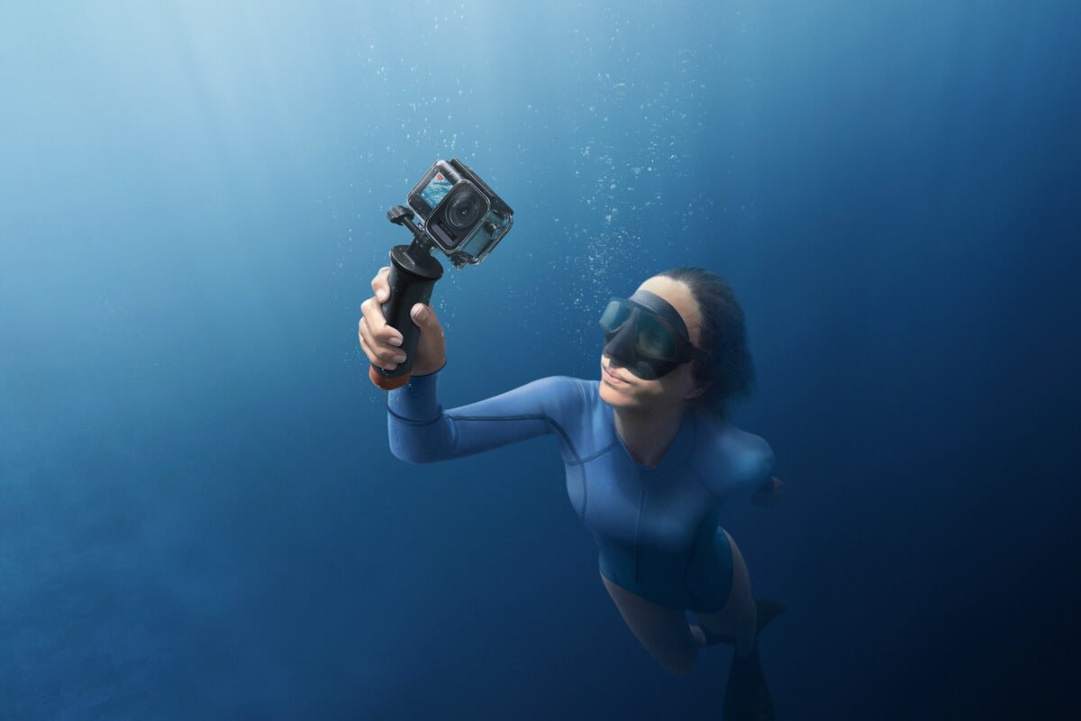 Kit de accesorios para buceo DJI Osmo Action para grabar videos submarinos durante actividades acuáticas