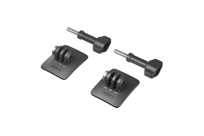 Kit de base adhesiva curva DJI Osmo Action con adaptadores de montaje para casco y grabación deportiva