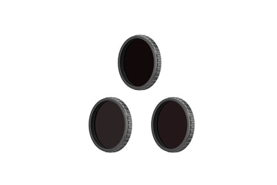 Kit de tres filtros ND DJI Osmo Action para grabar deportes y actividades al aire libre con luz brillante