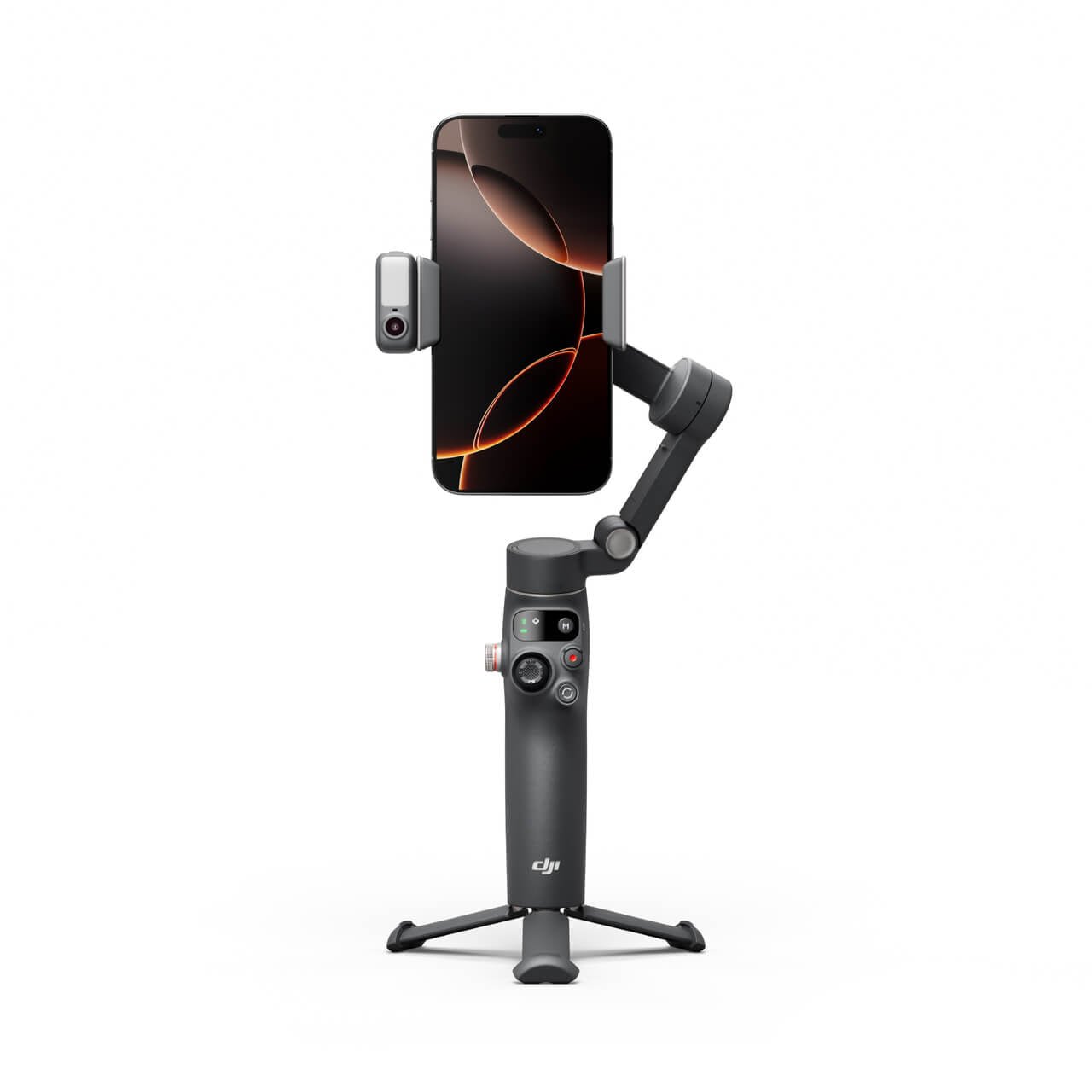 DJI Osmo Mobile 8 con trípode integrado para grabar videos estables con smartphone
