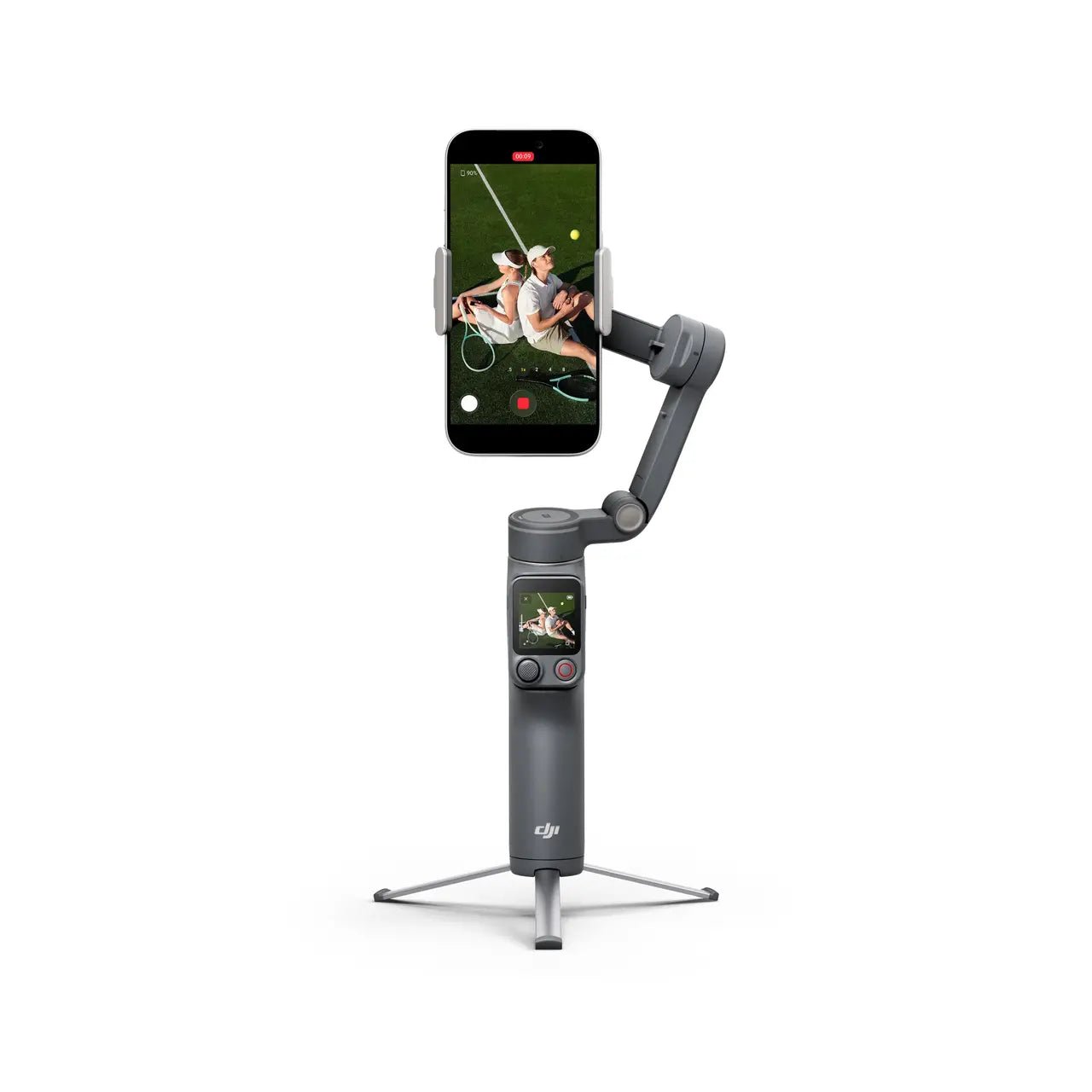 DJI Osmo Mobile 8P, estabilizador para smartphone de 3 ejes con seguimiento para grabar videos estables