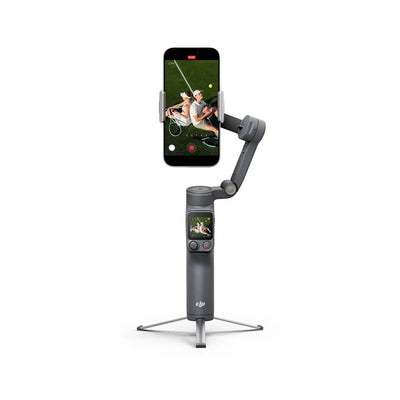 DJI Osmo Mobile 8P, estabilizador para smartphone de 3 ejes con seguimiento para grabar videos estables