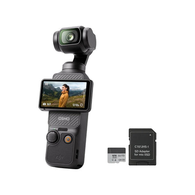 DJI Osmo Pocket 3 con accesorios de grabación para viajes, vlogs y creación de contenido