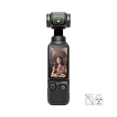 DJI Osmo Pocket 3 en modo vertical para grabar videos, vlogs y contenido para redes sociales