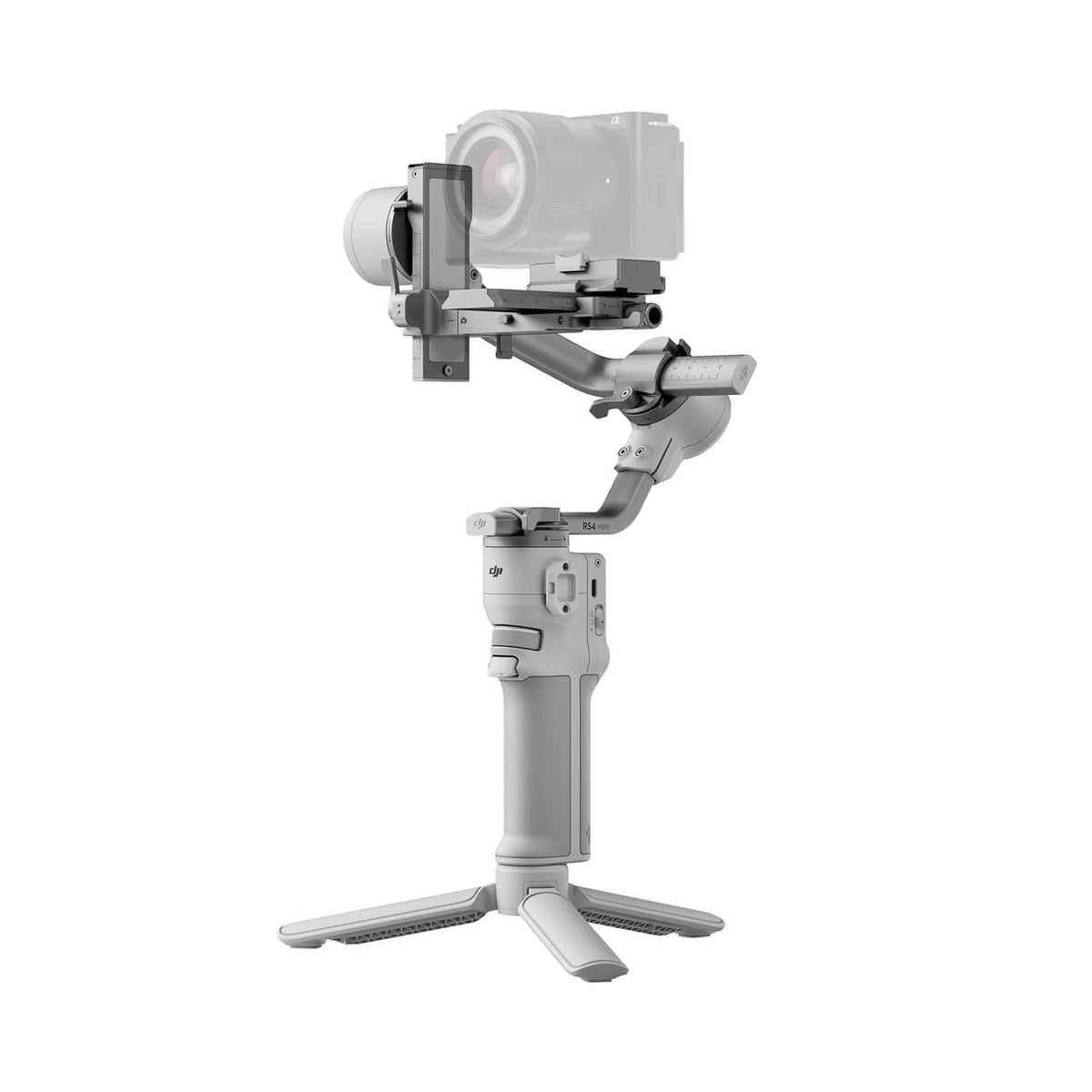 DJI RS 4 Mini con diseño compacto y estabilización para cámaras y smartphones compatibles